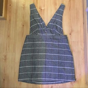 Forever 21 plus+ Pinafore Dress
